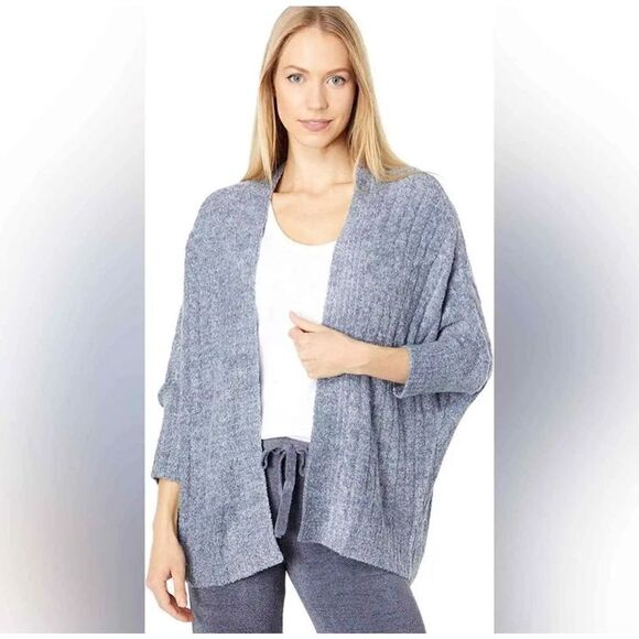 BAREFOOT DREAMS Cozy Chic Lite Cable Shrug Cardigan Size Small/Medium